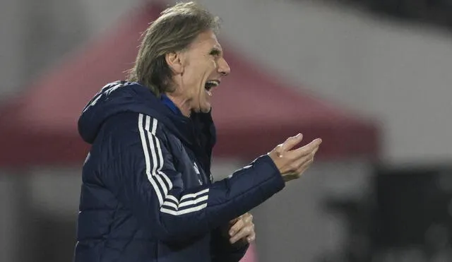 Ricardo Gareca lleva 9 partidos al mando de la Roja. Foto: AFP