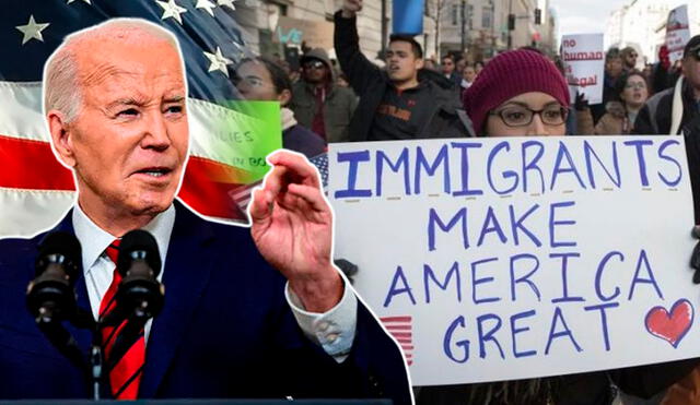 Joe Biden ha tomado una serie de decisiones con respecto a políticas migratorias. Foto: composición LR/USCIS/AFP.