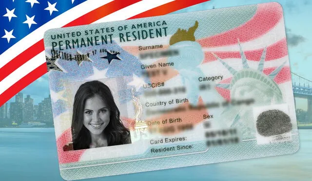 La Green Card es un documento que otorga a un extranjero el estatus de residente permanente en los Estados Unidos. Foto: Marca