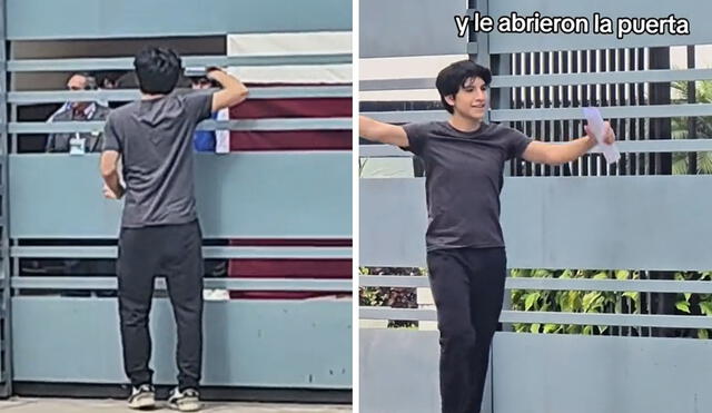 "Ponen un horario extendido y los alumnos llegan mas tarde", criticaron usuarios. Foto: composición LR/ TikTok - Video: @academiavonex/ TikTok