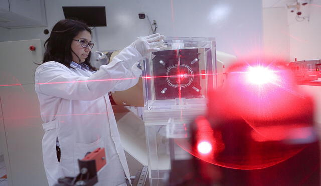 Laboratorio de calibraciones dosimétricas. Calibra y estandariza los equipos emisores de radiaciones en el campo médico, industrial y otros. Foto: IPEN