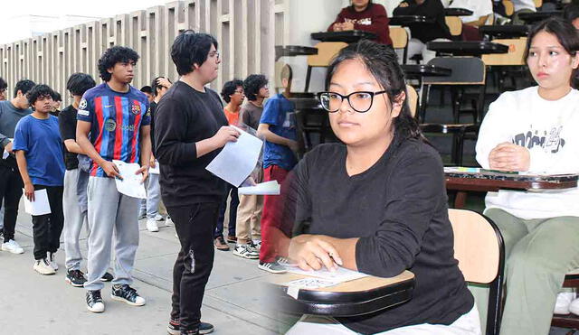 La rectora Jeri Ramón Ruffner garantiza el normal desarrollo del examen de admisión de Medicina San Marcos 2025. Foto: composición LR/UNMSM