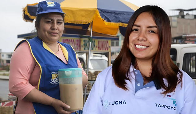 Fiorella junto a su hermano fundó Tappoyo en el 2018, una fintech diseñada en brindar créditos grupales a mujeres de zonas rurales. Foto: composición LR / difusión