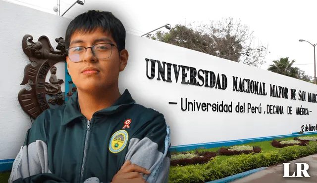 Leonardo Chavez ingresó a la carrera de Contabilidad en la UNMSM y la UNAC. Foto: La República/ colegio San Rafael/UNMSM