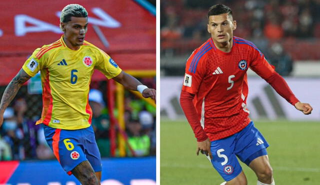 Colombia recibirá a Chile en Barranquilla por la décima fecha de las Eliminatorias 2026. Foto: X/Seleccion Col y la Roja