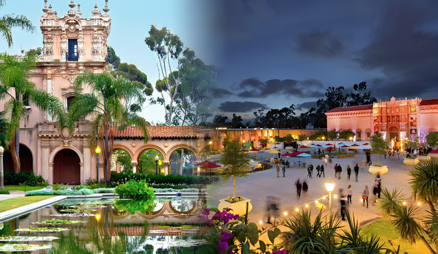 Balboa Park se considera una de las mejores de Estados Unidos. Foto: composición LR/Scripps