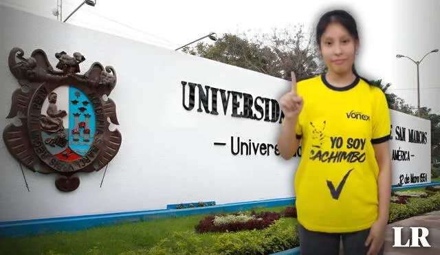 Joven de Comas ingresó en primer puesto a la UNMSM en su tercer intento: "Me ayudó llevar terapia en el psicólogo". Foto: composición LR /