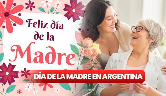 El Día de la Madre en Argentina celebrará a todas las mamás en una fecha especial que tiene una historia importante. Foto: composición LR/ AdobeStock/ Clarín