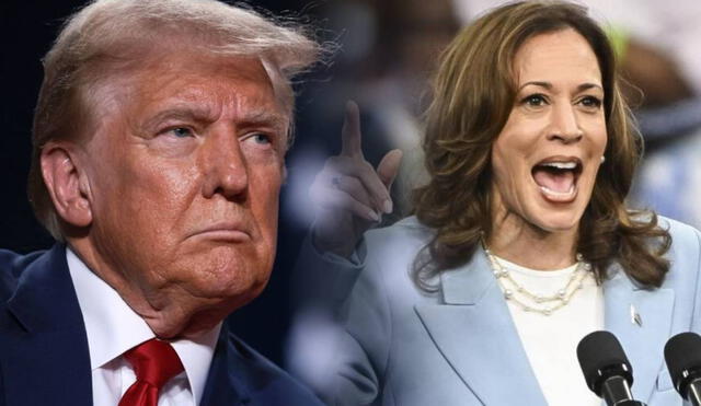 Encuesta de Fivethirtyeight señala que Kamala Harris lidera las votaciones. Foto: composición LR/ CNN/ France 24