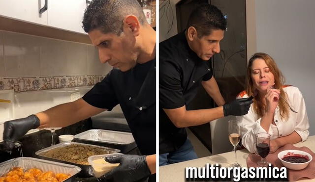 Chef peruano arrasa en Medellín con su comida a domicilio. Foto: composición LR / tiktok