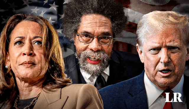 La competencia entre Kamala Harris y Donald Trump refleja la creciente polarización en la sociedad estadounidense. Foto: composición LR/CNN/ABC News