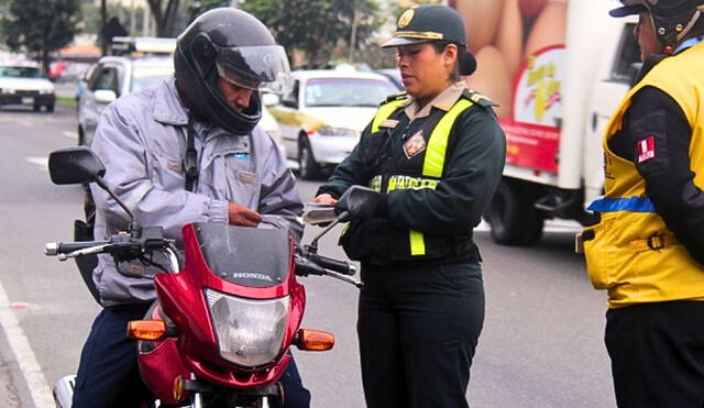 La Municipalidad de Independencia aprueba ordenanza para prohibir circulación de motos con dos pasajeros. Foto: Andina