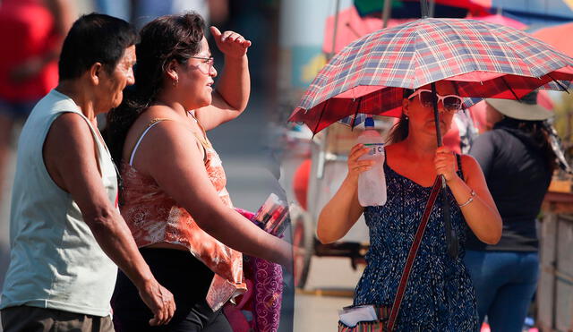 Senamhi prevé aumento de temperatura en la costa del Perú con temperaturas que alcanzarán los 35ºC. Foto: composición LR