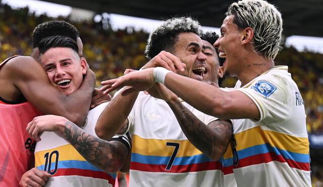 Colombia derrotó a Chile en Barranquilla por las Eliminatorias Sudamericanas 2026. Foto: AFP