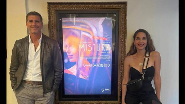 Christian Meier y Bárbara Mori presentan 'Mistura' en festival de EE.UU. Foto: Instagram