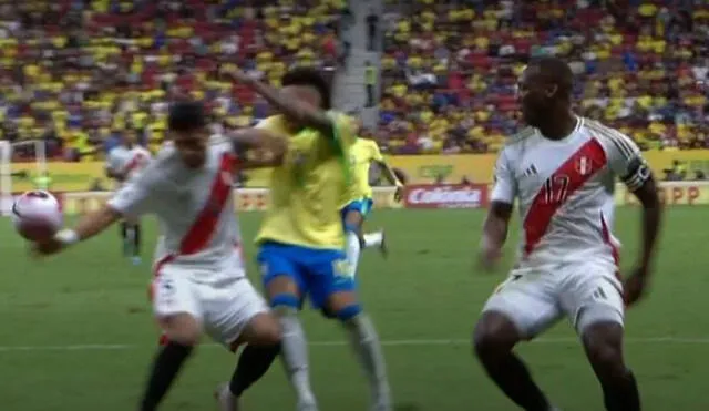 Zambrano es titular en la selección peruana. Foto: captura de Latina.