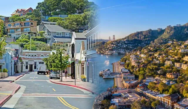 El condado de Marin es conocido por su belleza natural, sus exuberantes bosques y sus impresionantes vistas de la Bahía de San Francisco. Foto: composición LR/Travel Marin