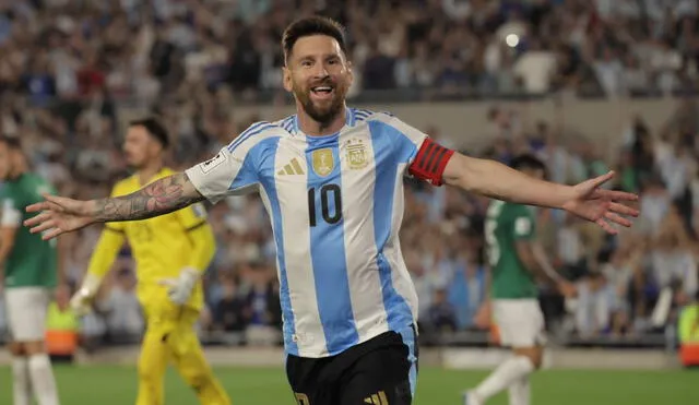 Argentina enfrentó a Bolivia en el Más Monumental por las Eliminatorias. Foto: TyC Sports