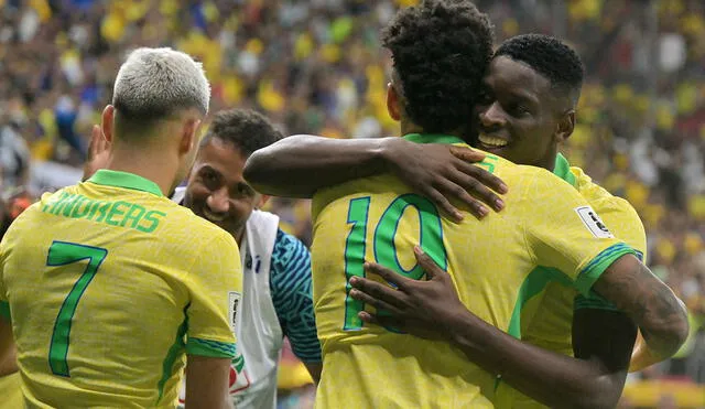 Brasil consiguió su segunda victoria consecutiva por eliminatorias. Foto: AFP