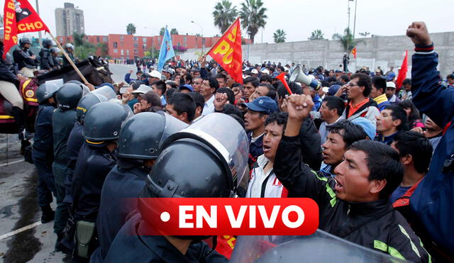 El Sutep señala que la medida responde al nulo accionar del Gobierno para atender sus demandas. Foto: Andina