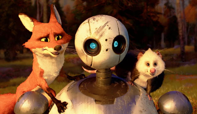 'Robot salvaje' es una adaptación del libro homónimo de Peter Brown. Foto: Dreamworks