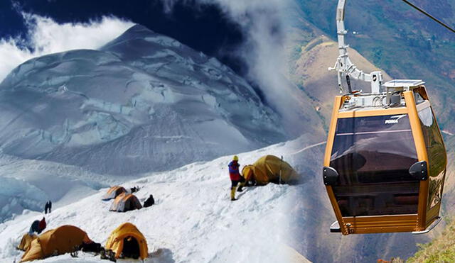 Teleférico alcanzará uno de los puntos más altos de una de las cordilleras del Perú. Foto: composición LR/UCL Global/Huaraz Adventures