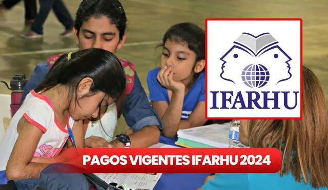 El Ifarhu entrega diversos pagos a los estudiantes en Panamá y recibe documentos para nuevas becas. Foto: composición LR/ Ifarhu/ Eco TV Panamá