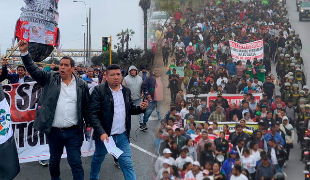 Diferentes gremios realizarán protestas a nivel nacional ante la ola de criminalidad que azota al pais. Foto: Mirian Torres/GLR