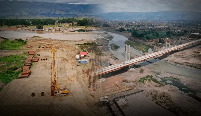 Así fue presentado en maqueta el segundo puente más grande del país. Foto: Mindef