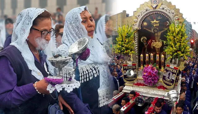 La procesión del Señor de los Milagros partirá de la Iglesia Las Nazarenas. Foto: composición LR/Fiorella Alvarado