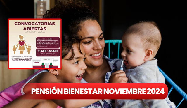 La Pensión Bienestar 2024 para madres solteras es un beneficio que se entregará durante cada año. Foto: composición LR/ Bienestar