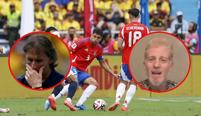 Ricardo Gareca no logró sumar con Chile en esta fecha doble de octubre en las Eliminatorias. Foto: composición LR/AFP/@LaRoja/X/captura de YouTube/Martín Liberman