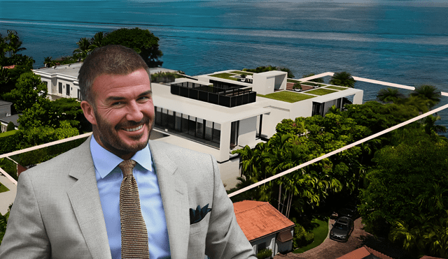 La nueva mansión de David y Victoria Beckham es una maravilla arquitectónica que se encuentra en la zona más exclusiva de Miami Beach. Foto: composición LR/GENTLEMAN/Instagram