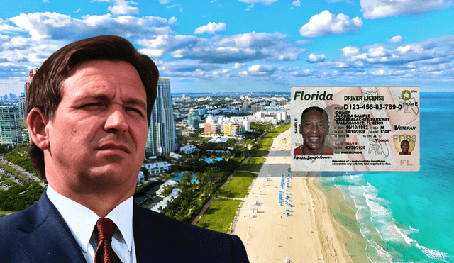 Ron DeSantis responde si los inmigrantes de América Latina pueden tramitar la licencia de conducir en Estados Unidos. Foto: composición LR/Getty Images