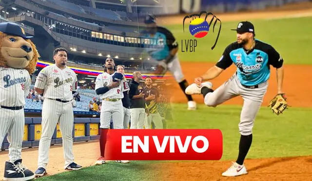 Leones y Bravos jugarán a las 7.00 p. m. en el Monumental de Caracas. Foto: composición LR