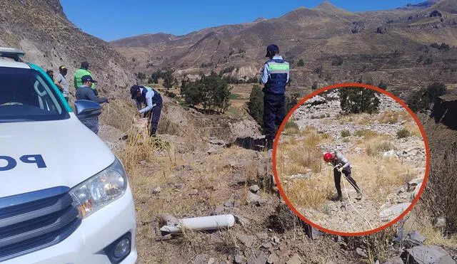 Accidente de tránsito se cobró la vida de dos jóvenes estudiantes de Caylloma. Foto: composición LR/PNP