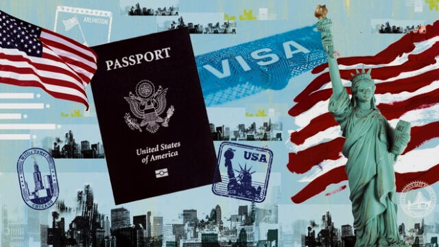 Los inmigrantes que deseen ingresar a Estados Unidos necesitarán distintos tipos de visa. Foto: Composición LR/El Clarin