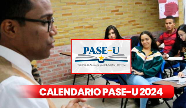 El calendario de pago del PASE-U 2024 podría conocer a fines del mes de octubre. Foto: composición LR