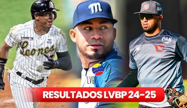 La jornada de la LVBP 2024-25 iniciará a partir de las 7.00 p. m. con tres importantes juegos. Foto: composición LR