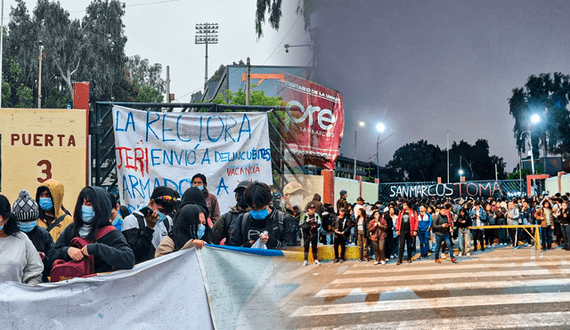 Estudiantes toman San Marcos