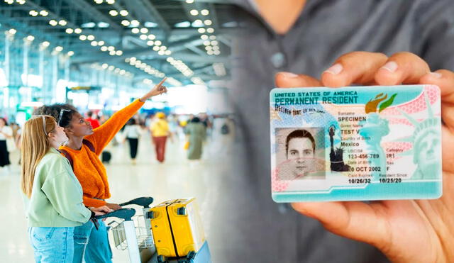 La Green Card no solo simboliza la posibilidad de vivir y trabajar en Estados Unidos, sino también la capacidad de explorar y conectarse con el resto del mundo. Foto: composición LR/ Meridiano