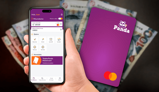 GMoney ha desarrollado por más de 10 años a la billetera digital Panda. Foto: composición LR/Panda/difusión