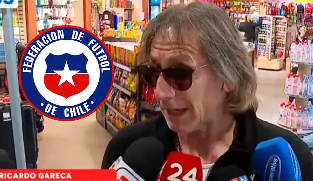 Ricardo Gareca señaló que mantiene una buena relación con los directivos de Chile. Foto: composición LR/captura de 24 horas Deportes