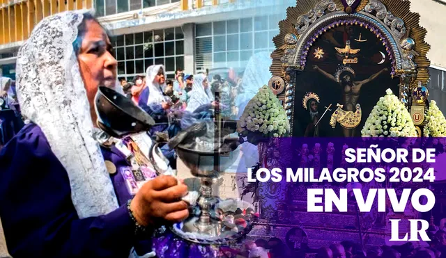 Fieles disfrutan año tras año las procesiones de octubre en honor al Señor de los Milagros. Foto: Composición LR/Dayana Huerta - LR