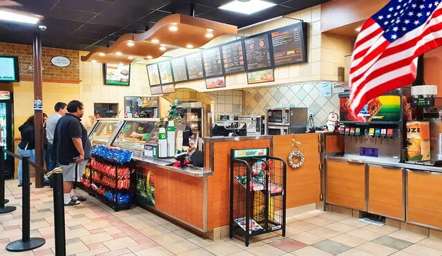 El 2024 trajo consigo grandes cambios para los empleados de restaurantes de comida rápida en California. Foto: Subway