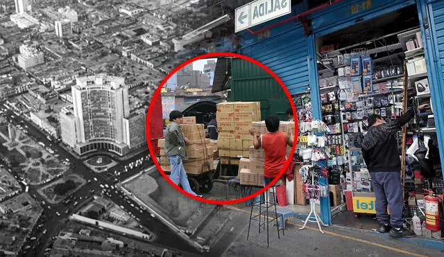 A pesar de su origen en el sótano de un edificio abandonado, este famoso centro comercial ha sobrevivido décadas de cambios económicos, consolidándose como un pilar del comercio limeño. Foto: composición LR/difusión