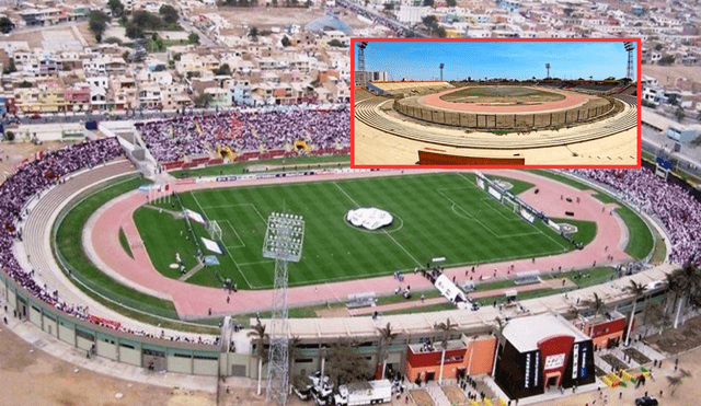 Este estadio del norte del Perú fue sede de eventos internacionales. Foto: composición LR / difusión