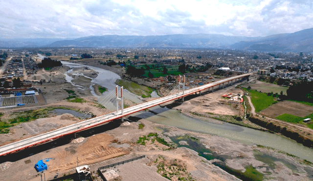 Así fue presentado en maqueta el segundo puente más grande del país. Foto: Gobierno del Perú