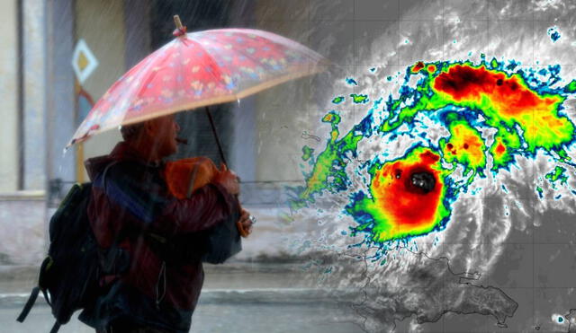 Tormenta tropical Oscar avanza hacia Florida. Foto: composición LR/ Primera hora/ Cuba noticias