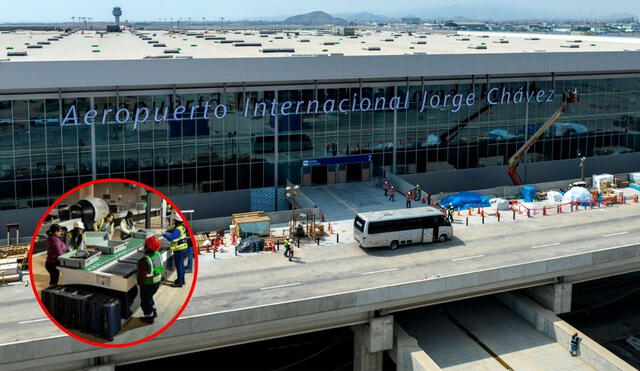 El nuevo Aeropuerto Jorge Chávez se inaugurará el 18 de diciembre con un 90% de construcción avanzada, y se espera potente impulso para el turismo en Perú. Foto: Perú Retail/LAP